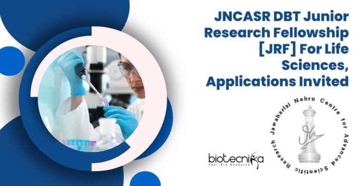 MSc Life Science JRF Jobs at JNCASR