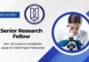 Senior Research Fellow Position at JNU – MSc Life Science Candidates Apply for ICMR Project Fellowship Senior Research Fellow Position at JNU – MSc Life Science Candidates Apply for ICMR Project Fellowship