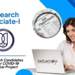 RA-I Job at JNU Life Sciences | PhD Biotech Candidates Apply for COVID-19 Molecular Project