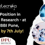 JRF Position in Cancer Research - at DYPBBI