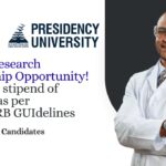 JRF Vacancy for MSc Biology Candidates at Presidency University, Apply Now