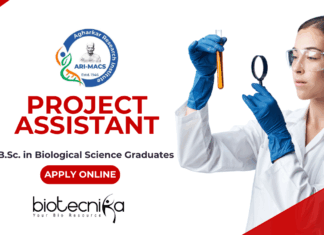 Jobs for B.Sc. Biotech Graduates - Apply for the Project Assistant Position at MACS-ARI