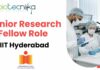Junior Research Fellow Role