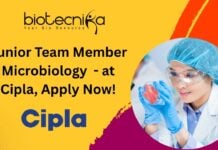 Cipla Sikkim Microbiology Jobs - Apply For QA/QC Role