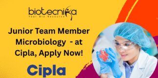 Cipla Sikkim Microbiology Jobs - Apply For QA/QC Role