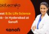 Latest B.Sc Life Science Job