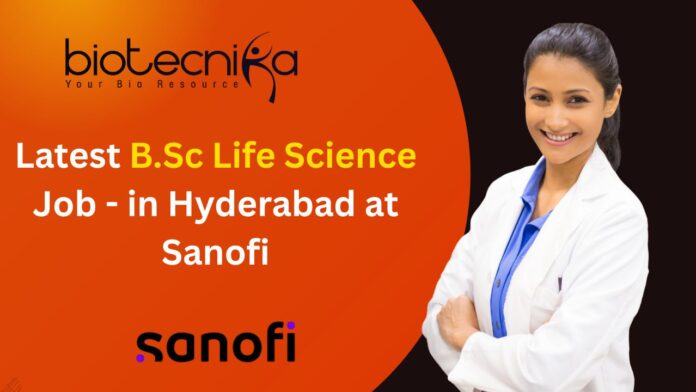 Latest B.Sc Life Science Job