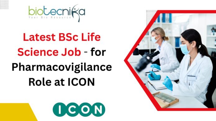 Latest BSc Life Science Job