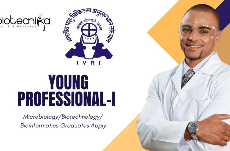 Latest Bioinformatics Jobs at IVRI | Apply Now for Young Professional-I Role