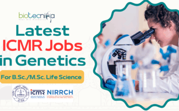 Latest ICMR Jobs in Genetics for B.Sc./M.Sc. Life Science – Apply Now Latest ICMR Jobs in Genetics for B.Sc.M.Sc. Life Science