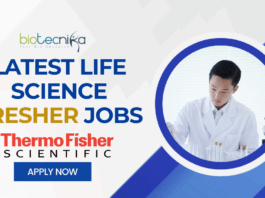 Latest Life Science Fresher Jobs at Thermo Fisher Bangalore – Apply Now