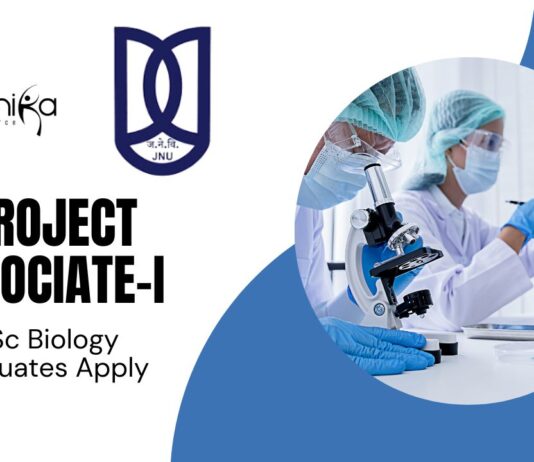 Latest MSc Biology Jobs at JNU | Apply Now for Project Associate Role  