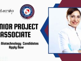 Latest MSc Biotechnology Jobs at ACTREC l Apply Now for the Senior Project Associate Role