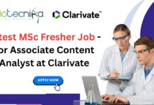 Latest MSc Fresher Job (1)