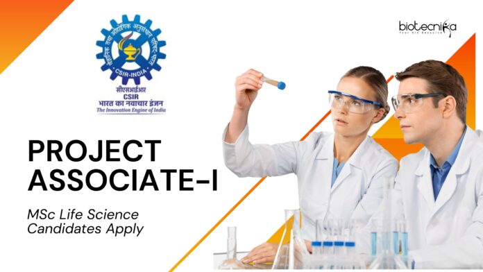 Latest MSc Life Science Project Jobs at IMTECH | Apply Now for the Project Associate-I Role