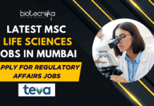 Latest MSc Life Sciences Jobs in Mumbai - Apply for Regulatory Affairs Jobs at Teva Pharmaceuticals