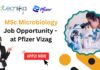 Latest MSc Microbiology Job