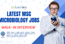 Latest MSc Microbiology Jobs – Walk-In at CSIR-CSMCRI 2025