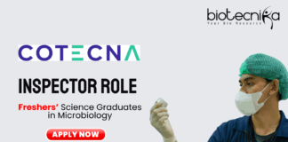 Latest Microbiology Jobs for Freshers Life Science Graduates Apply now for the Inspector Role at Cotecna