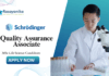 Latest QA Job at Schrödinger, MSc Life Science Candidates Apply now 