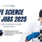 Life Science JRF Jobs 2025 MSc Life Sciences Apply at NIPER Ahmedabad