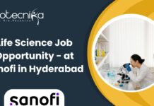 Life Science Job Opportunity