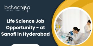 Life Science Job Opportunity