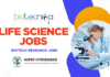 Life Science Jobs at ICMR - Biotech Research Jobs at NIPER Hyderabad