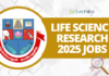 Life Science Research 2025 Jobs at Madurai Kamaraj University