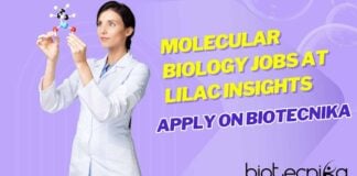 Molecular Biology Jobs at Lilac Insights