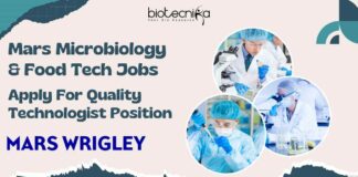 Microbiology & Food Tech Jobs at Mars