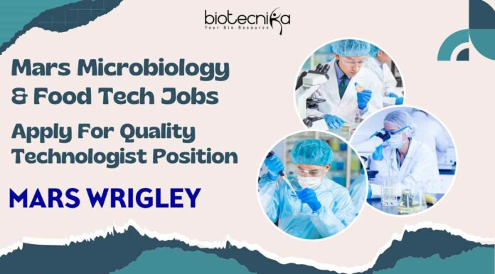 Microbiology & Food Tech Jobs at Mars