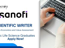 Scientific Writer Health Economics and Value Assessment MSc Life Science Graduates Apply Now!