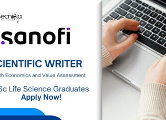 Scientific Writer Health Economics and Value Assessment MSc Life Science Graduates Apply Now!