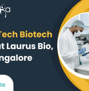 MScMTech Biotech Jobs