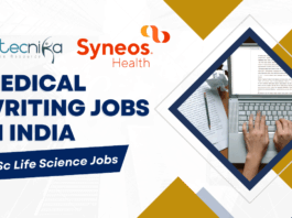 Medical Writing Jobs in India - BSc Life Science Jobs in India