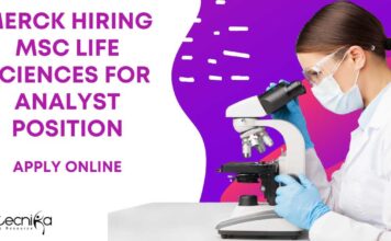 Merck Bengaluru Jobs For MSc Life Sciences