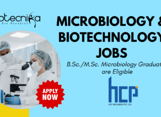 Microbiology and Biotechnology Jobs in Ahmedabad HCP Wellness Hiring Apply Today