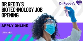 MSc Biotechnology Job Vacancies