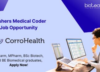 Freshers Medical Coder Job Opportunity BPharm, MPharm, BSc Biotech, and BE Biomedical graduates, Apply Now!