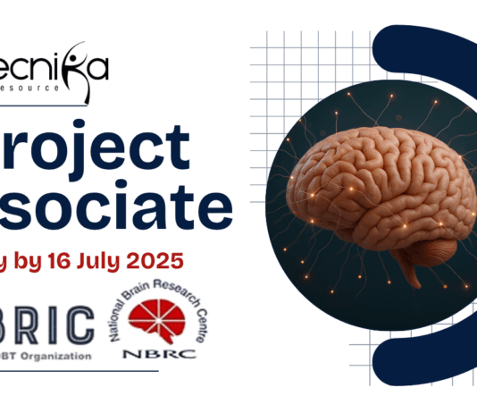 NBRC Hiring Project Associate Apply by 16 July 2025