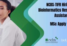 MSc Bioinformatics Research Job