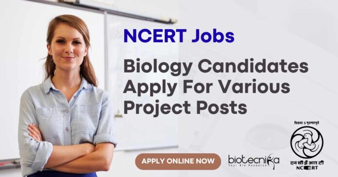 PhD Biology Teaching Jobs at NCERT