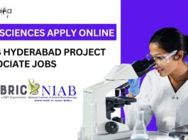 NIAB Hyderabad Project Associate Jobs | MSc Biotech Graduates Apply Now