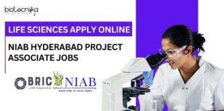NIAB Hyderabad Project Associate Jobs | MSc Biotech Graduates Apply Now