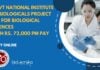 NIB Project Jobs For Biological Sciences