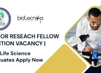 JRF Position Vacancy at NIFTEM | MSc Life Science Graduates Apply Now