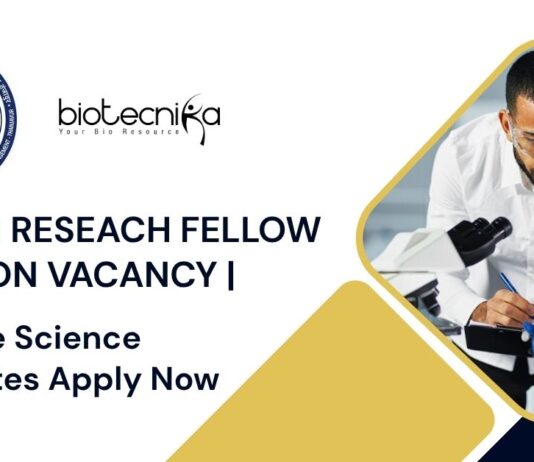 JRF Position Vacancy at NIFTEM | MSc Life Science Graduates Apply Now
