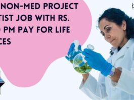MSc Life Sciences Project Scientist Jobs