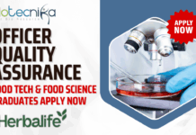 Officer – Quality Assurance Jobs at Herbalife India Apply Now (1)